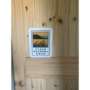 Wisconsin State Natural Area Sign Hike Camp Outdoors Trail 3d print design